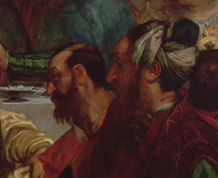 Study of Two Heads (detail)