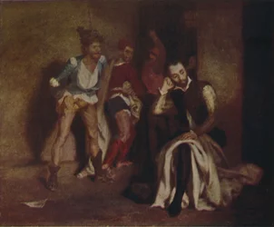 Tasso in Prison, 1839, 1937