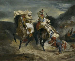 The Combat of the Giaour and Hassan, 1826