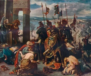 The Entry of the Crusaders Into Constantinople, 1840, 1911