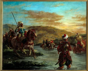 The passage of a ford in Morocco