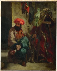 Turk with Saddle