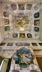 View of the Sala degli Stucchi