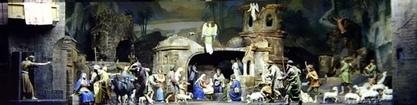 Panoramic Nativity Scene