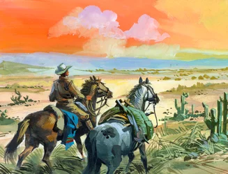 Tschiffely in the Desert Country of Santiago de Estero