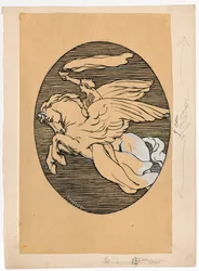 Muse on Pegasus, Emblem of the 