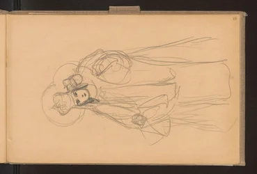 Sketch of the Virgin Mary