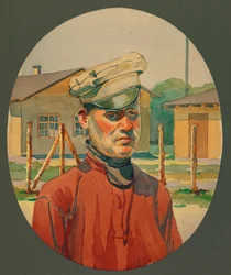 A Russian Prisoner from Moscow to Gustrow