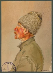 A Russian Soldier Listening to Mass, Gustrow