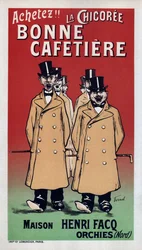 La Chicoree Bonne Cafetiere Poster