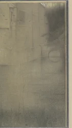 Apparition of a Woman before a House Surrounded by Water