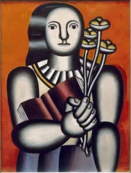 Woman with Bouquet