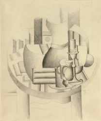 Still Life on Round Table