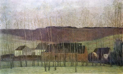 Landscape with Buildings