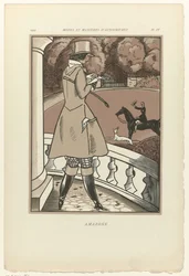 Fashions and Manners of Today, 1922, Plate 4: Amazon