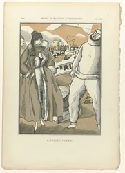 Fashions and Manners of Today, 1922, Pl. 7: The Flying Man