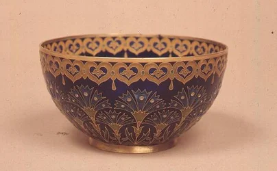 Plique-a-jour cup, Paris, c.1893
