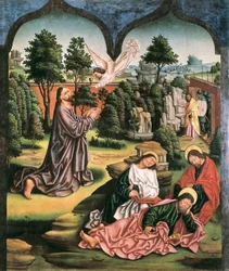 Prayer in the Garden of Olives by Fernando Gallego