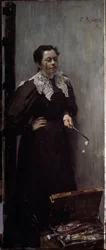 Portrait of the Artist A. Ostroumova
