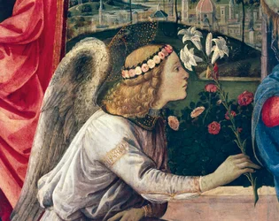 Annunciation and Saints