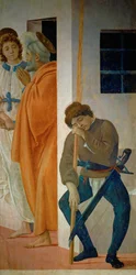Saint Peter Led from Prison by an Angel, Past One of King Herod