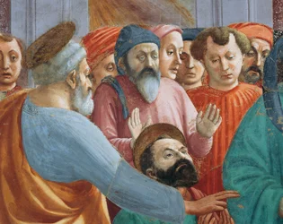 Saints and Crowd (detail)