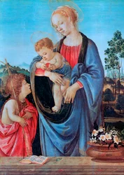 The Virgin and Child with Saint John