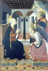 The Annunciation with St. Julian