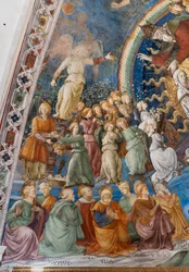 Saints and Angels (detail)