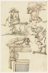 Door Frame and Figure Studies