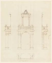 Door Case and Frame of a Door