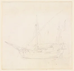 A Sailing Ship, ca. 1780