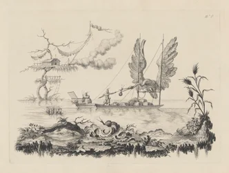 Boat with Wings for Sails
