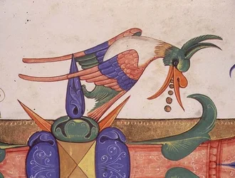 Fantastical Bird, (detail)