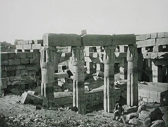 Ruins at Karnak, Thebes, Published c.1900