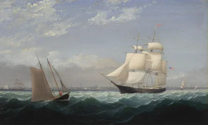 Ships in Boston Harbor