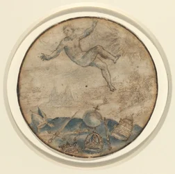 Man Falling from the Sky
