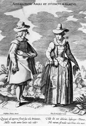 Adoloscentis Angli, from Habitus Vararium Gentium Ornatus, by Peiter de Jode I after Sebastiaan Vranck, 1600-1634