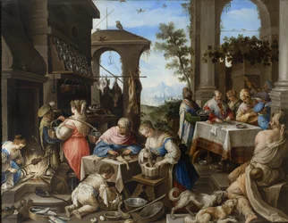 Banquet of the Rich Epulone, 1600-25