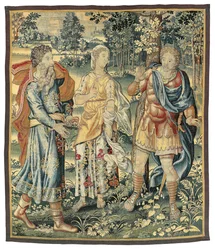 Biblical Tapestry, Brussels, Mid 16th Century