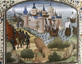 Crusades: Constantinople besieged by the Crusaders