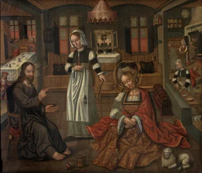 Christ in Bethany at the House of Martha and Mary