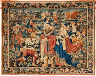 Flemish tapestry. 16th century