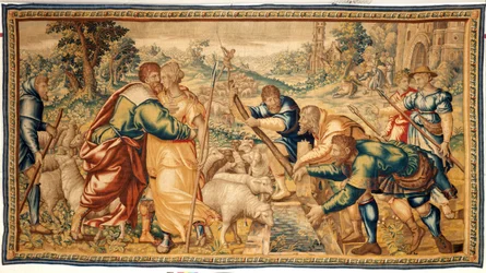 Flemish tapestry. 17th century