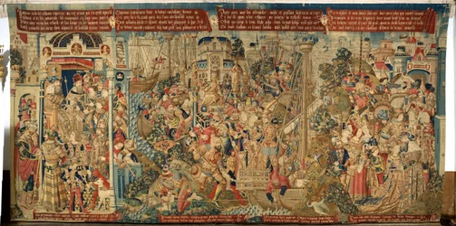 The Rape of Helen (detail)