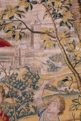Series Fable of Ovidius: The rob of Ganymedes. Before 1556. (detail)