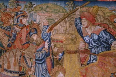 Moralities: The virtue of the honours. Ca 1520 (detail)