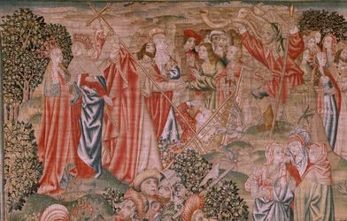 Resurrection of Christ. Series Redemption of Man or Vices and Virtues