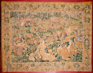 The Beheading of Holofernes (Flemish Tapestry, Series The Book of Judith)