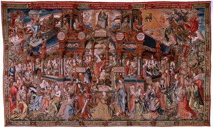 Virtue (Flemish Tapestry)